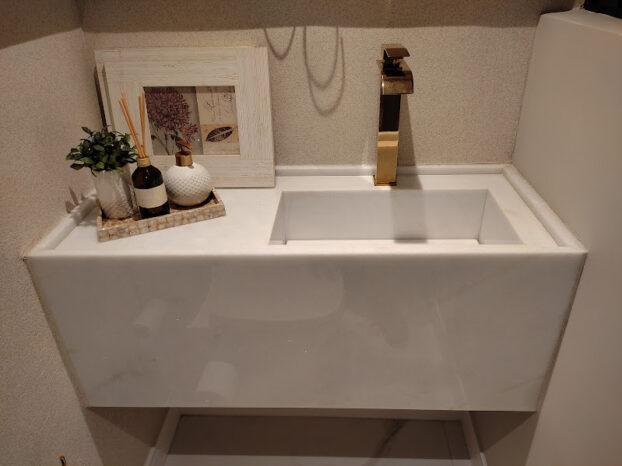 IMG 20230930 100855 lavabo esculpido no mármore branco especial