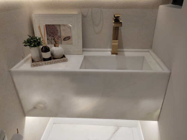 IMG 20230930 101021 lavabo esculpido no mármore branco especial